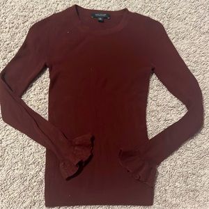 Ann Taylor Women’s Longsleeve/ Sweater Burgundy